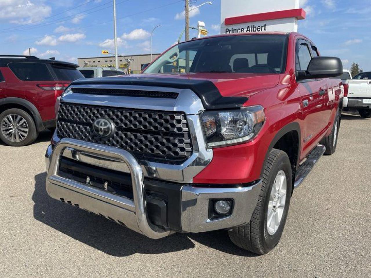 Take a look at this 2019 Toyota Tundra SR5 Plus! This 4x4 comes with a back up camera, Bluetooth, heated power seats, a push bar, hood deflector, running boards, tow package and so much more!This Toyota Certified Tundra has a clean accident history and has passed the stringent 160 point inspection so you can drive with confidence.Come in for a test drive today!