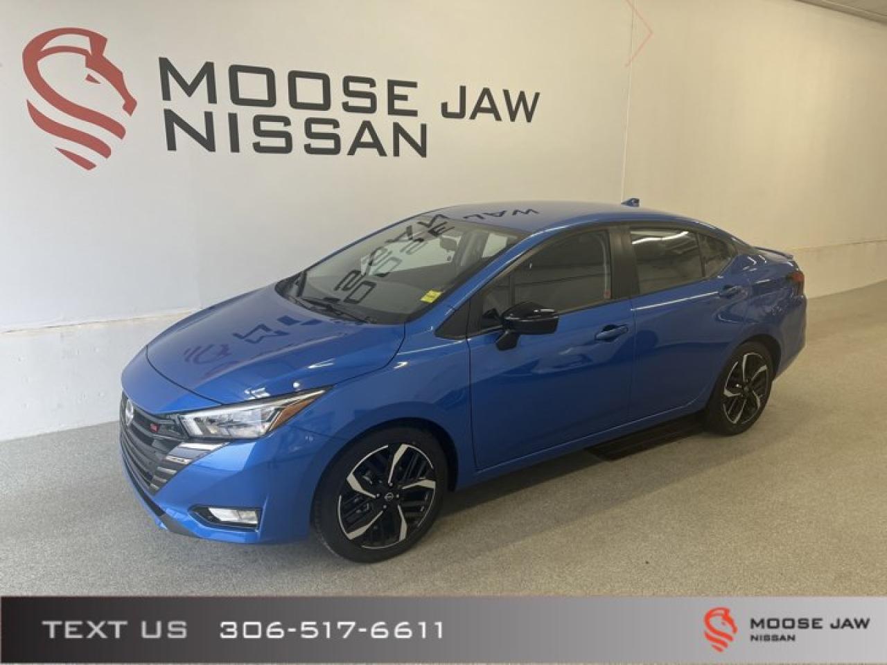 New 2024 Nissan Versa SR | Remote Start | 8 Inch Touchscreen | Wireless Charging Pad for sale in Moose Jaw, SK