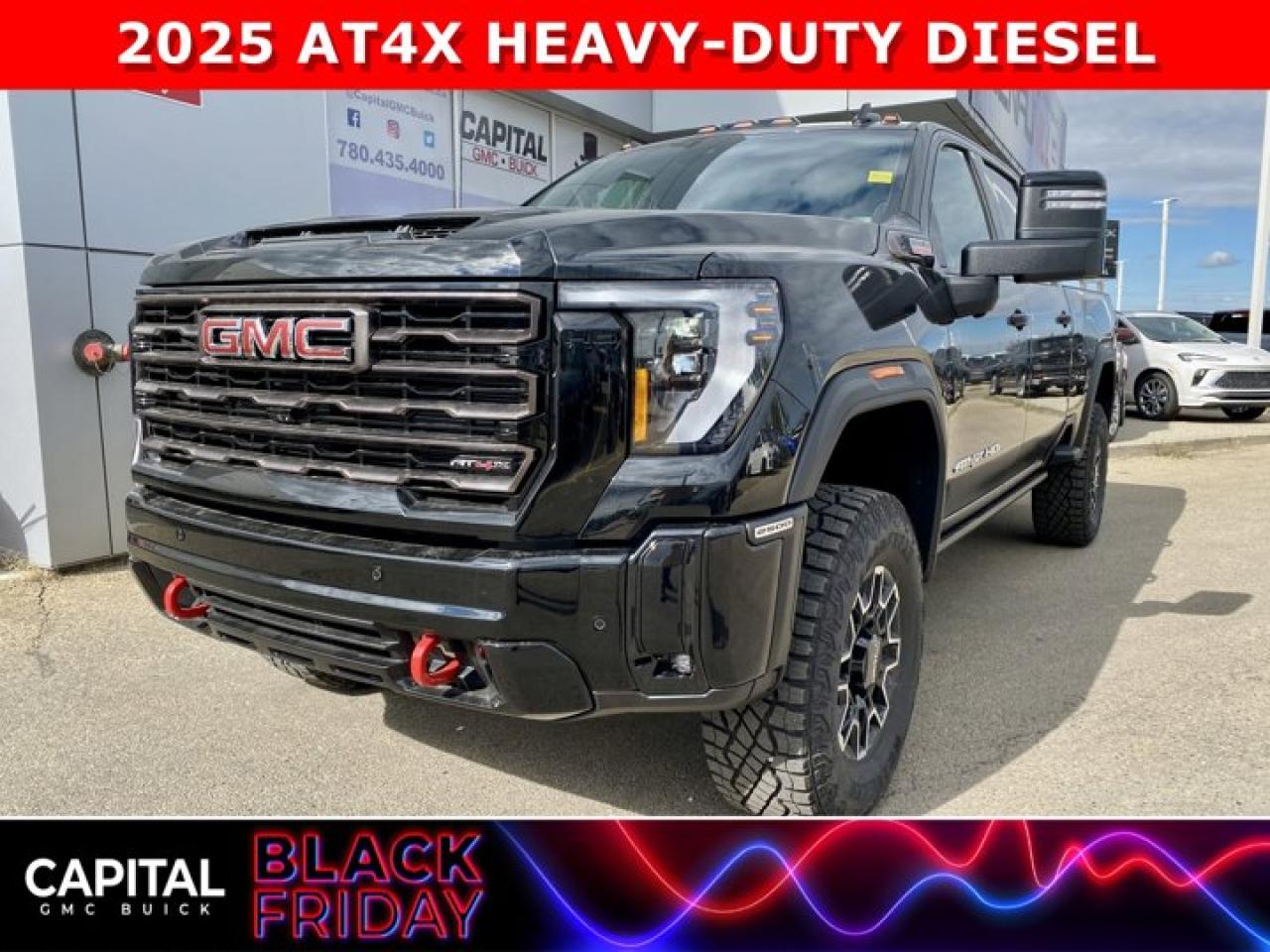 New 2025 GMC Sierra 2500 HD Crew Cab AT4X for sale in Edmonton, AB