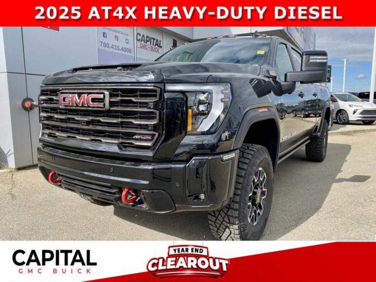 New 2025 GMC Sierra 2500 HD Crew Cab AT4X for sale in Edmonton, AB