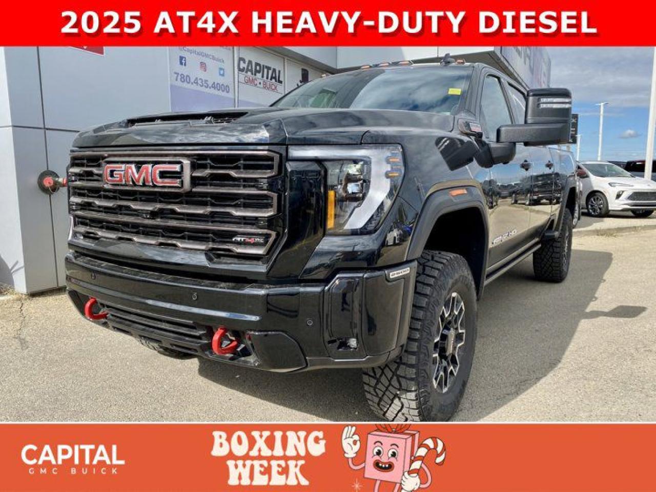 New 2025 GMC Sierra 2500 HD Crew Cab AT4X for sale in Edmonton, AB