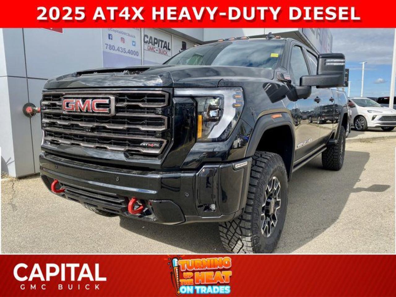 New 2025 GMC Sierra 2500 HD Crew Cab AT4X for sale in Edmonton, AB