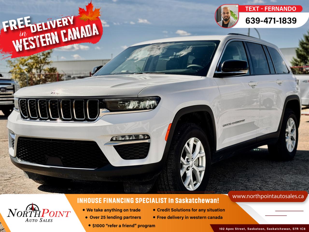 Used 2023 Jeep Grand Cherokee Limited for sale in Saskatoon, SK