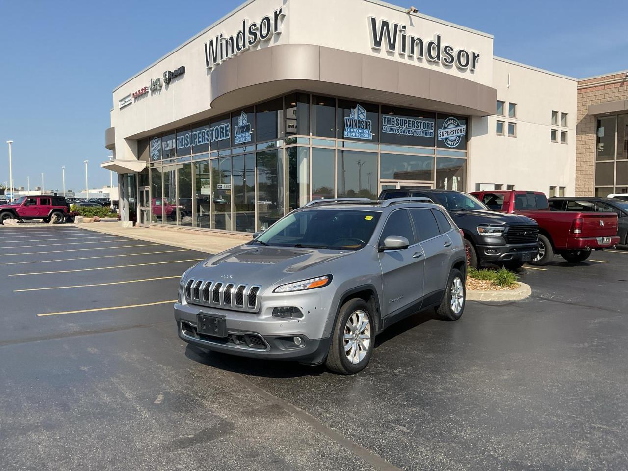 Used 2015 Jeep Cherokee LIMITED | AS IS for sale in Windsor, ON