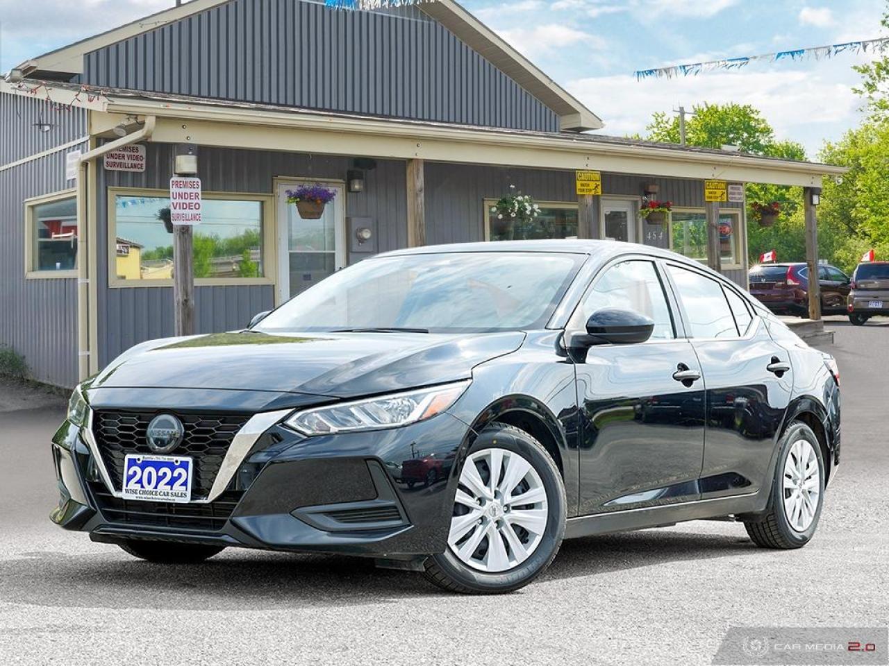 Used 2022 Nissan Sentra S Plus CVT, ECO, R/V CAM, BLIND-SPOT, HEATED SEATS for sale in Orillia, ON