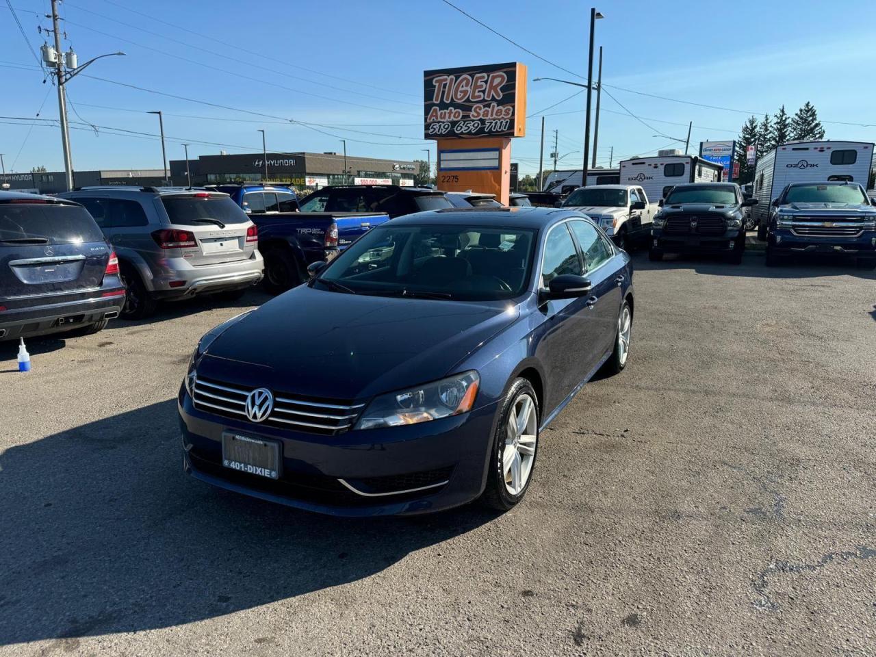 2014 Volkswagen Passat COMFORTLINE, LEATHER, SUNROOF, CERTIFIED