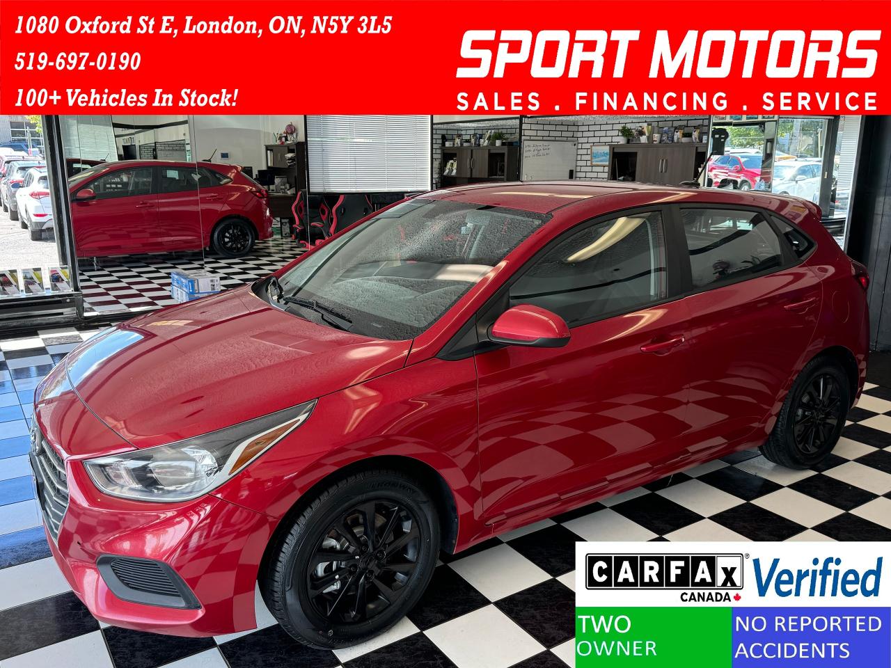 2019 Hyundai Accent Preferred+ApplePlay+Camera+New Tires+CLEAN CARFAX