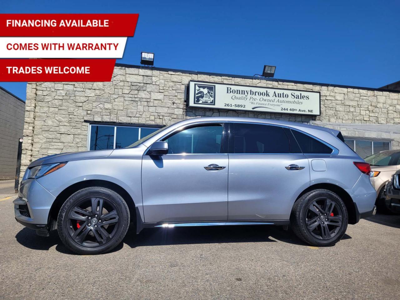 Used 2017 Acura MDX SH-AWD/Leather/Navigation/Sunroof/Back up camera for sale in Calgary, AB