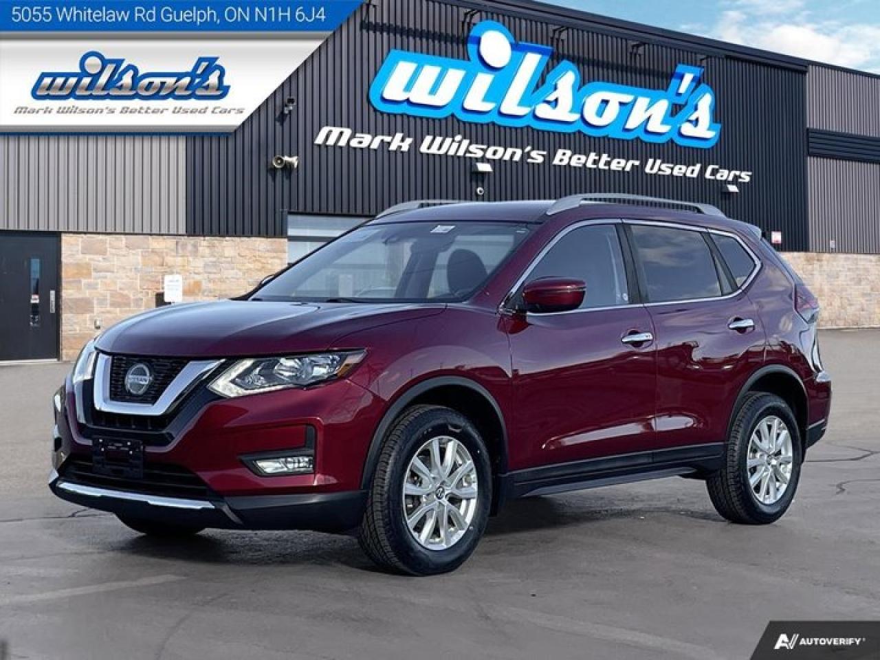 Used 2019 Nissan Rogue SV AWD, Adaptive Cruise, Heated Seats, CarPlay + Android, Power Seat, New Tires & New Brakes! for sale in Guelph, ON