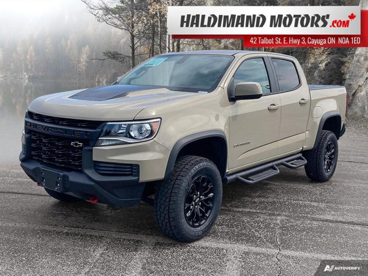 Used 2021 Chevrolet Colorado 4WD ZR2 for sale in Cayuga, ON