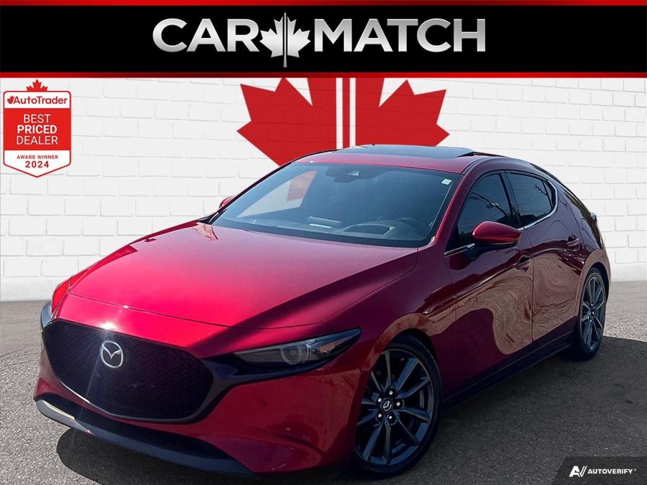 Used 2022 Mazda MAZDA3 GT / HATCHBACK / LEATHER / NAV / NO ACCIDENTS for sale in Cambridge, ON