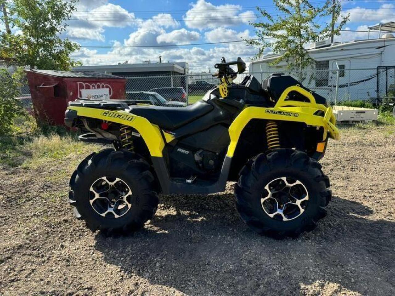 2019 CAN AM Outlander650 XMR EPS $95 B/W - Photo #5