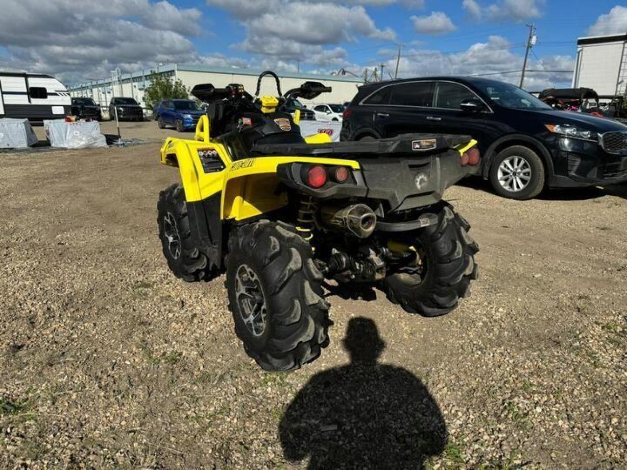 2019 CAN AM Outlander650 XMR EPS $95 B/W - Photo #8