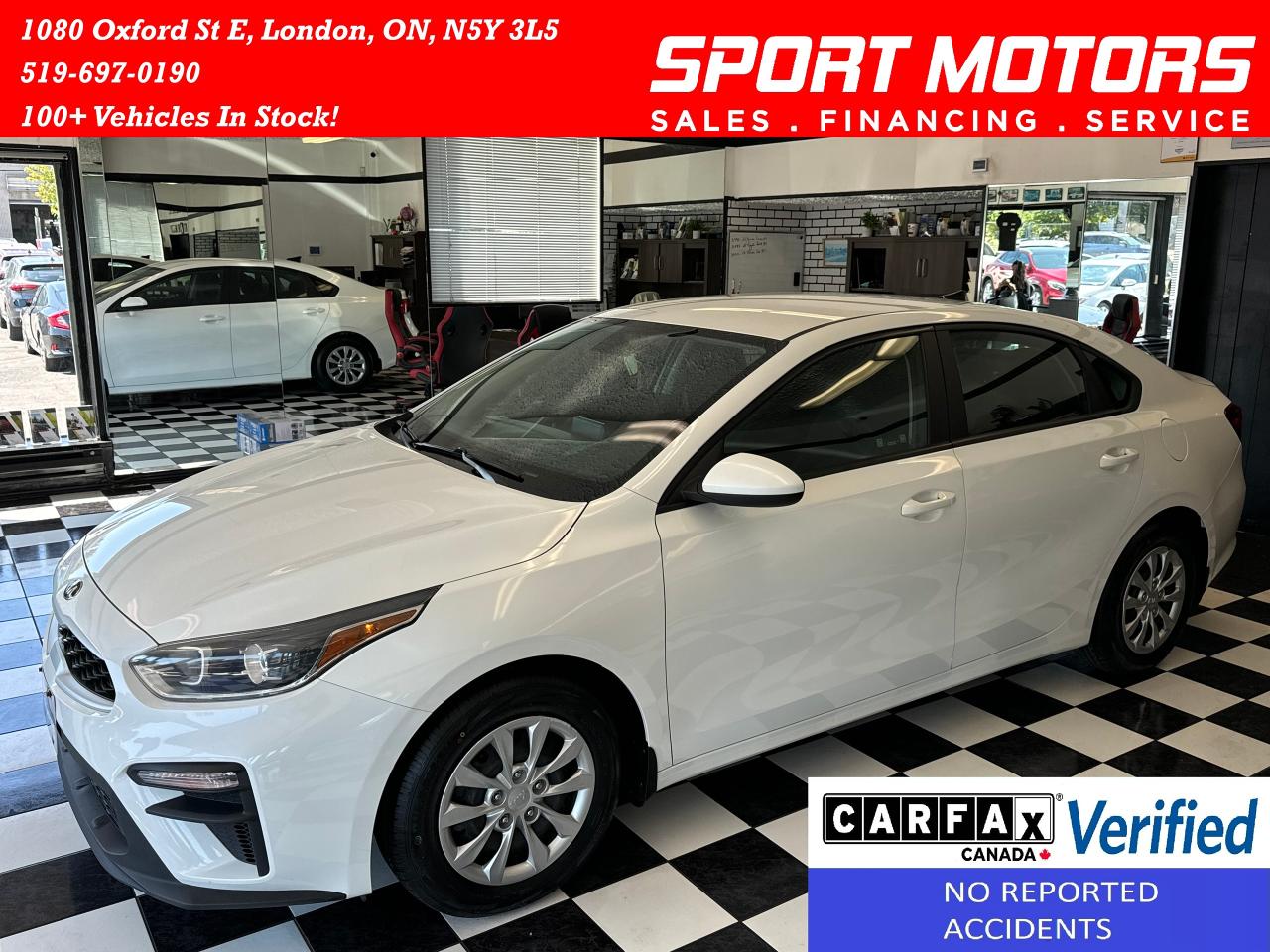 2020 Kia Forte LX+New Tires+Camera+Heated Seats+CLEAN CARFAX