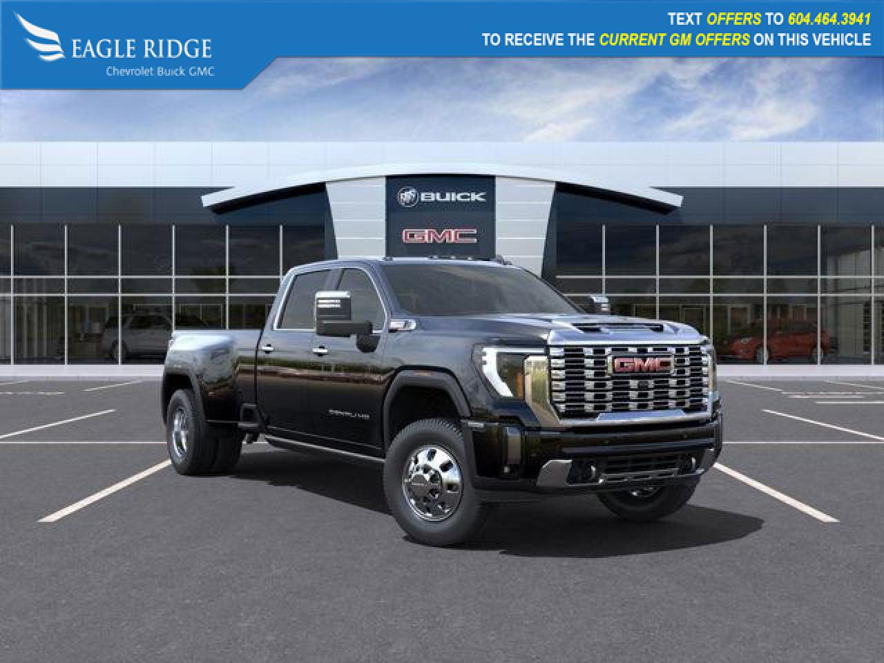 New 2025 GMC Sierra 3500 HD 4x4, Denali, Navigation, Automatic Emergency Break, HD surround vision, Head up display, for sale in Coquitlam, BC