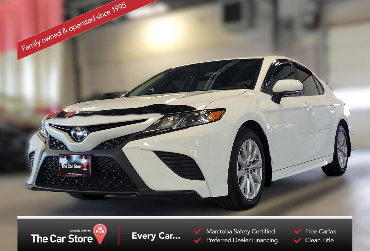 Used 2018 Toyota Camry SE| Leather, Heated Seats, Rear Cam, No Accidents for sale in Winnipeg, MB