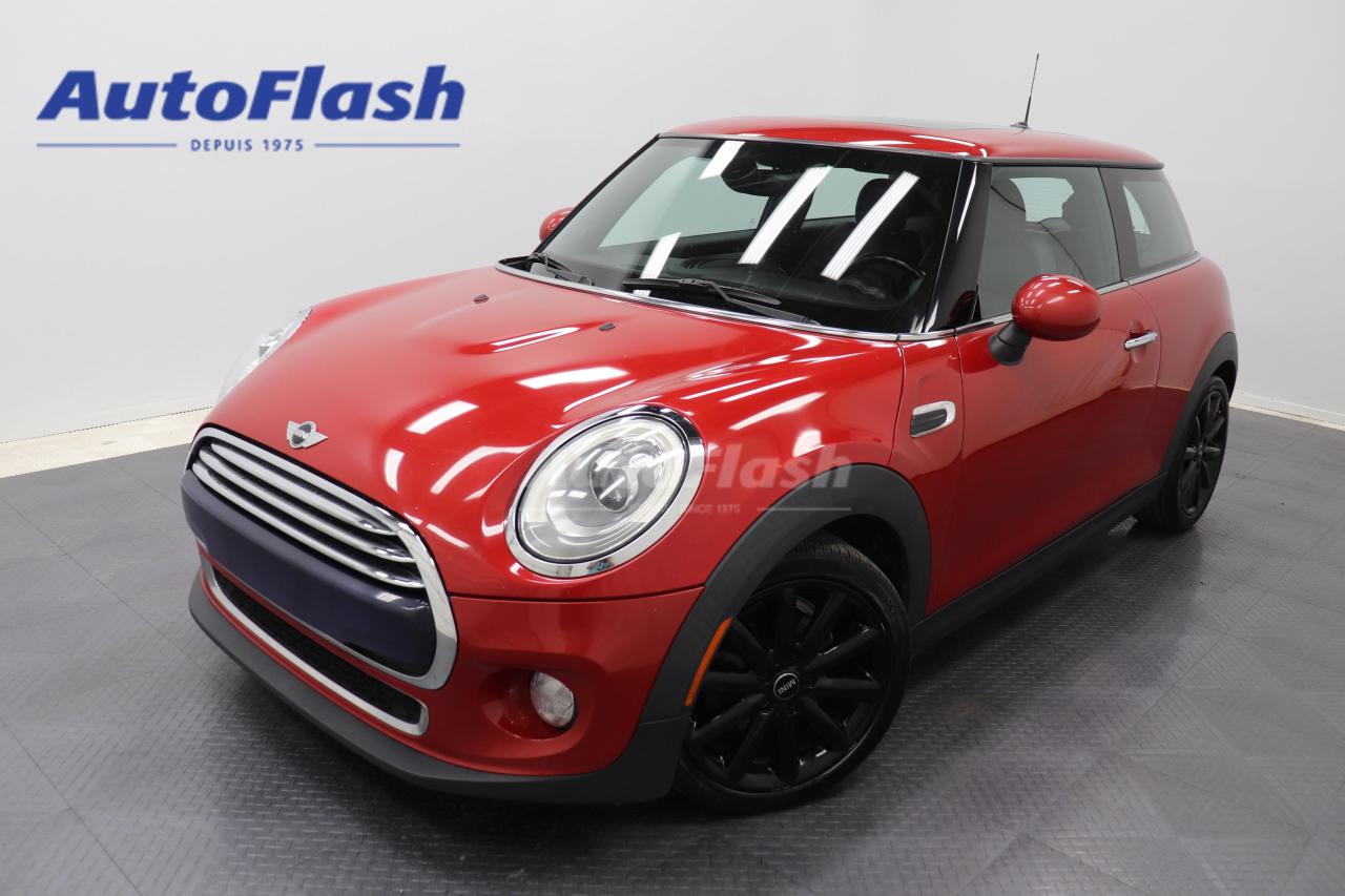 Used 2017 MINI Cooper Hardtop COUPE, TOIT PANO, MANUELLE,INTERIEUR CUIR for sale in Saint-Hubert, QC