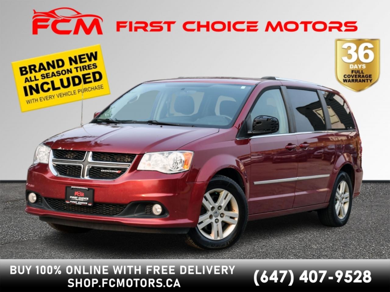 Used 2015 Dodge Grand Caravan CREW ~AUTOMATIC, FULLY CERTIFIED WITH WARRANTY!!!! for sale in North York, ON