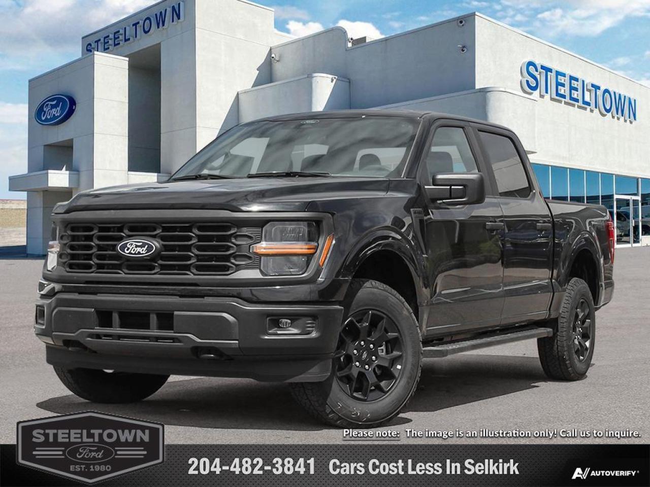 New 2024 Ford F-150 STX  - Aluminum Wheels -  Navigation for sale in Selkirk, MB