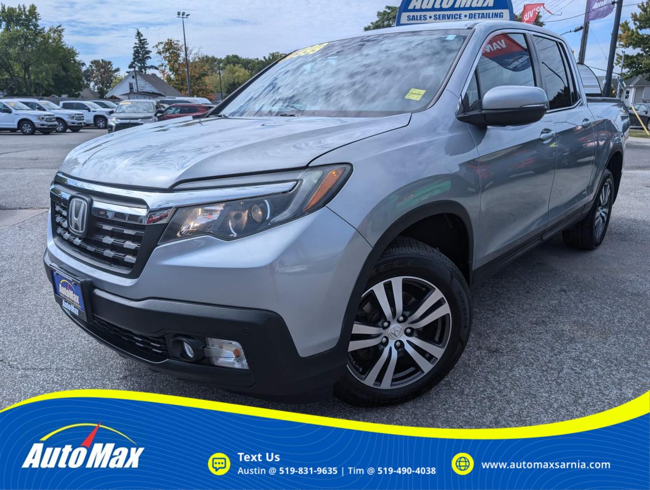 Used 2019 Honda Ridgeline EX-L for sale in Sarnia, ON