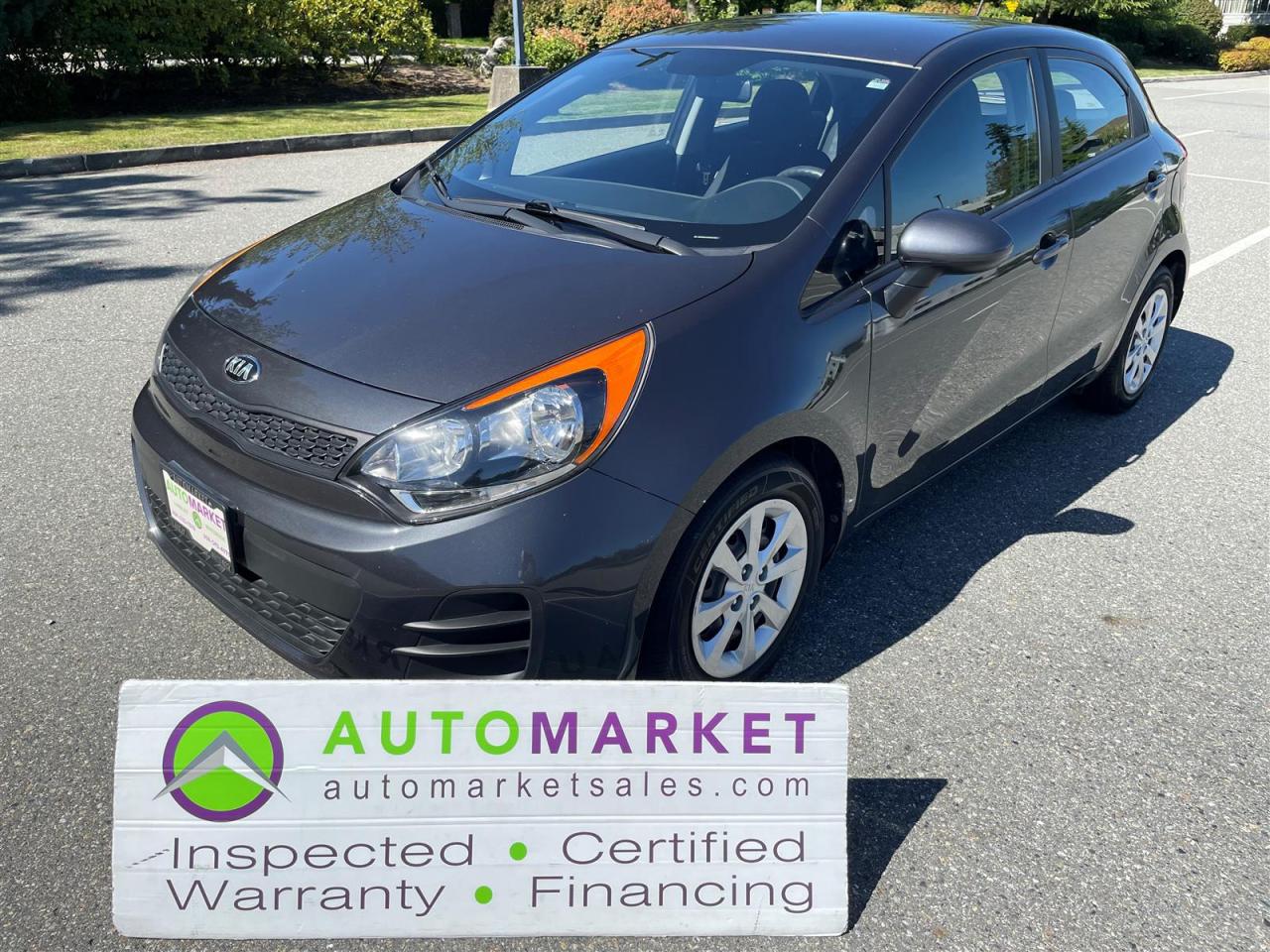 Used 2016 Kia Rio5 LX ECO PLUS, AUTO, FINANING, WARRANTY, INSPECTED W/BCAA MBSHP! for sale in Surrey, BC