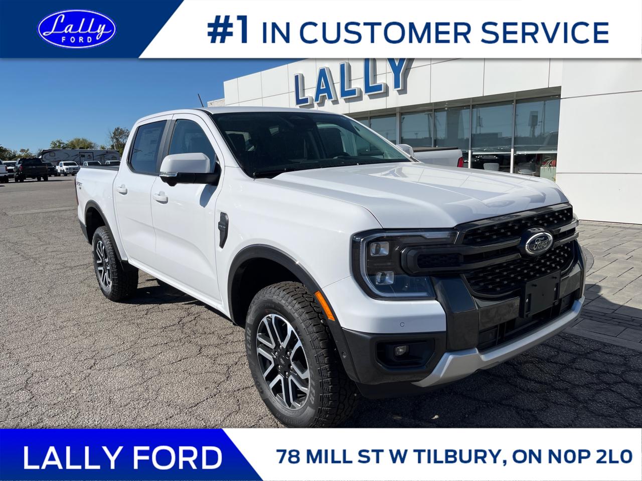 New 2024 Ford Ranger LARIAT for sale in Tilbury, ON