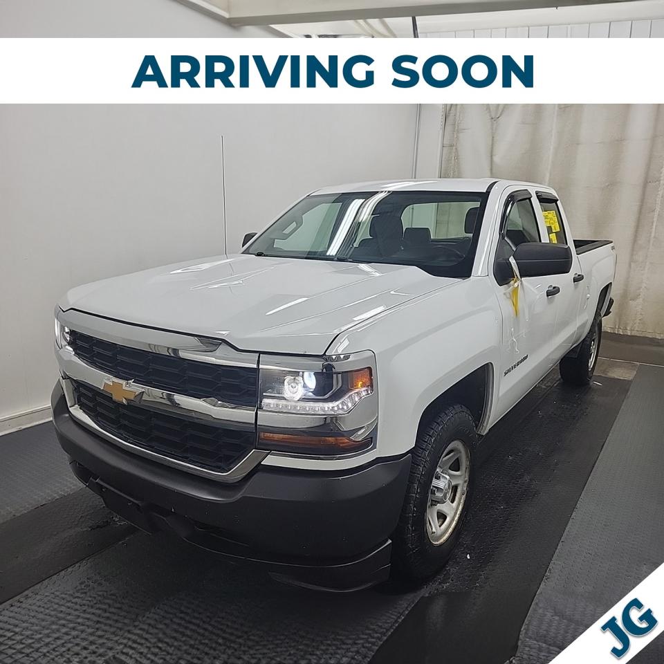 Used 2019 Chevrolet Silverado 1500 4WD Double Cab Work Truck for sale in Truro, NS