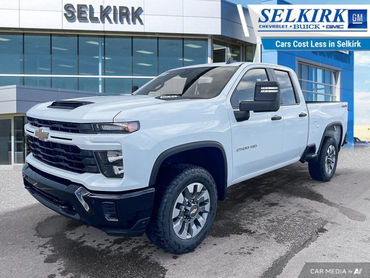 New 2025 Chevrolet Silverado 2500 HD 4WD Double Cab Standard Box Custom for sale in Selkirk, MB