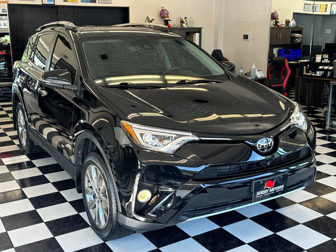 2016 Toyota RAV4 Limited+Roof+GPS+Leather+Weather TECH+CLEAN CARFAX Photo10