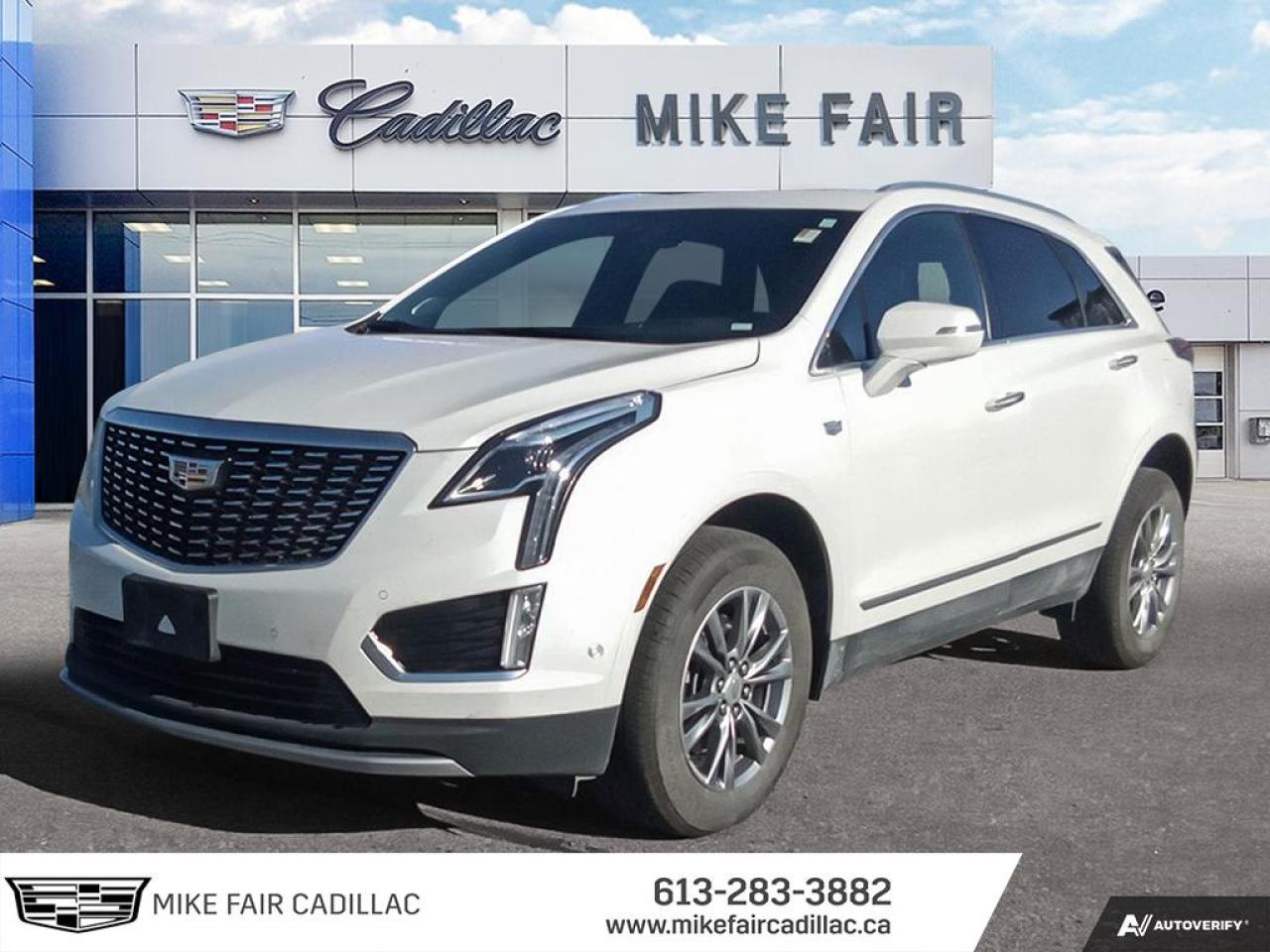 Used 2022 Cadillac XT5 Premium Luxury AWD,heated/vented front seats,sunroof,HD surround vision,power liftgate,driver safety alert for sale in Smiths Falls, ON