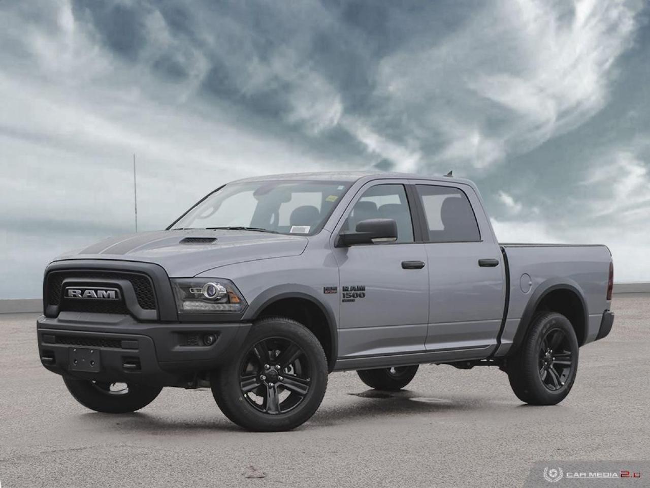 New 2024 RAM 1500 Classic WARLOCK | HEMI | 4X4 | 8.4 | HOOD | HTD STS & MORE for sale in Milton, ON