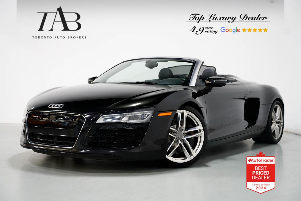 Used 2014 Audi R8 V8 | QUATTRO | SYPDER | RED TOP for sale in Vaughan, ON