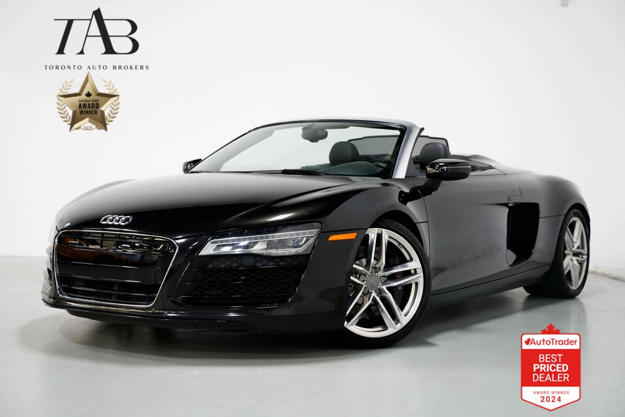 Used 2014 Audi R8 V8 | QUATTRO | SYPDER | RED TOP for sale in Vaughan, ON