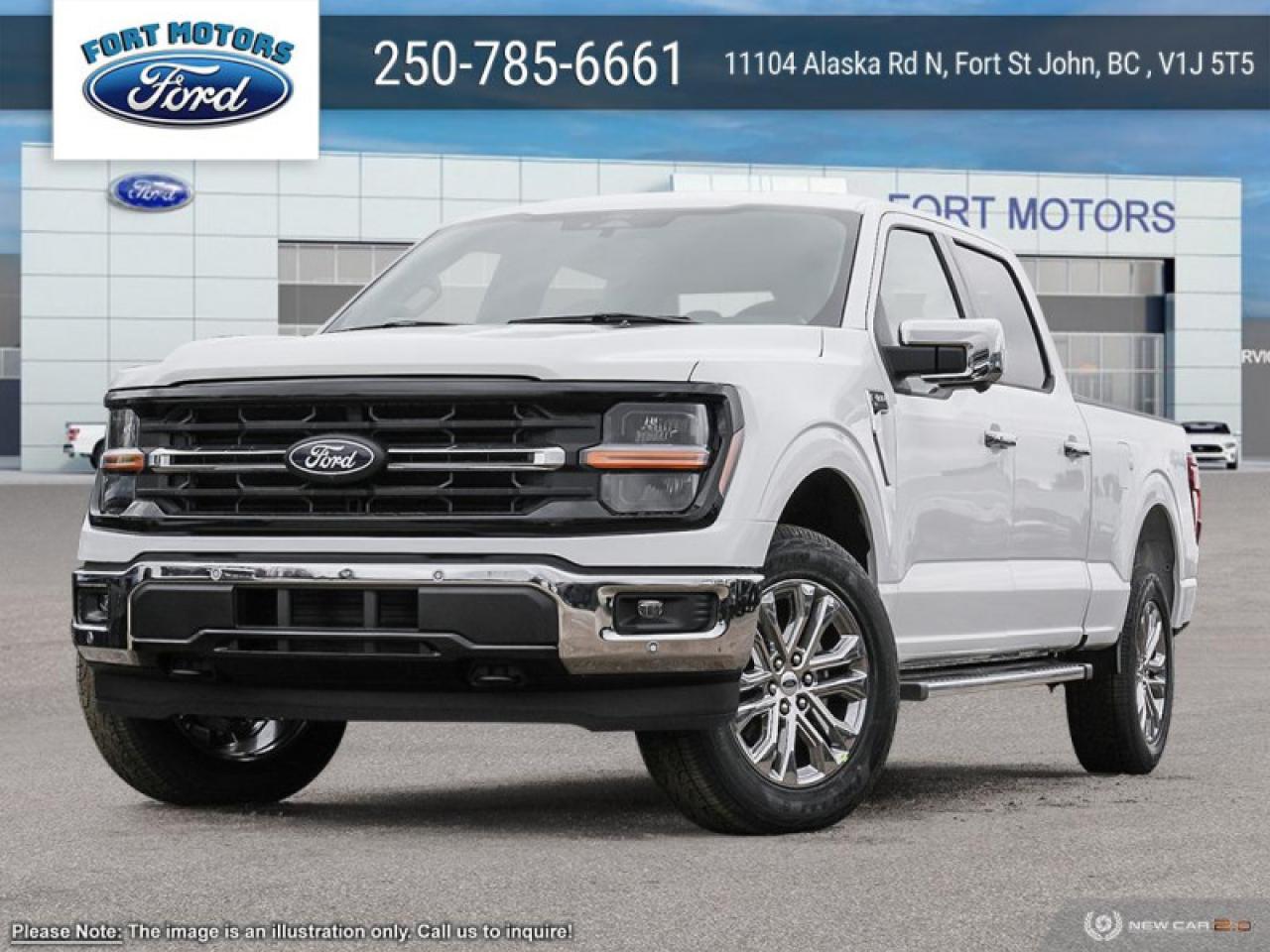 New 2024 Ford F-150 XLT  - Tow Package for sale in Fort St John, BC