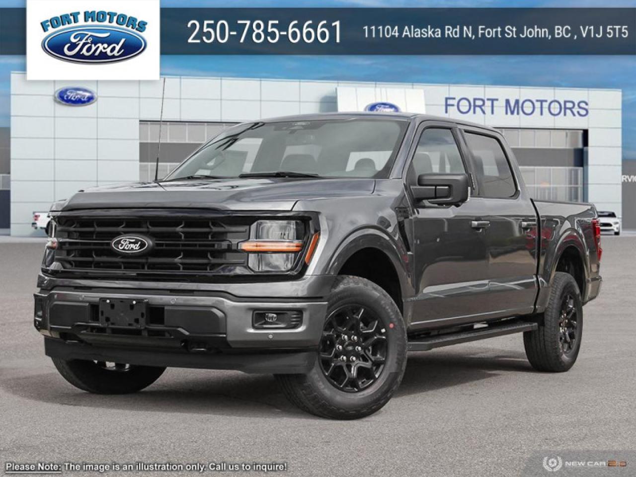 New 2024 Ford F-150 XLT  - Tow Package for sale in Fort St John, BC