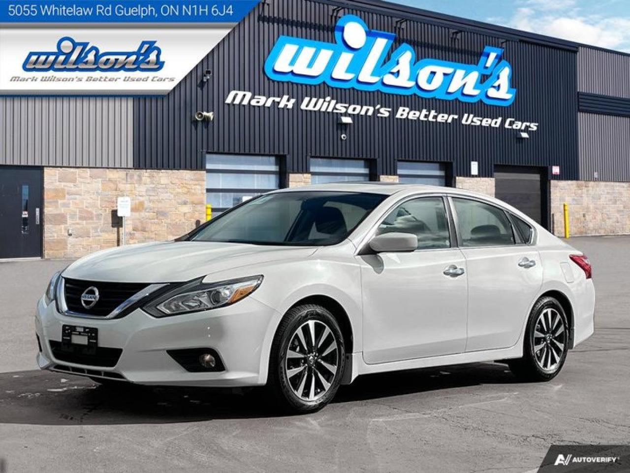 Used 2017 Nissan Altima 2.5 SV Sunroof, Nav, Heated Steering + Seats, Power Seat, Bluetooth, Rear Camera, Alloy Wheels for sale in Guelph, ON