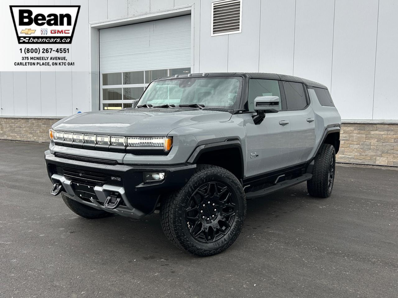 New 2025 GMC HUMMER EV SUV 2X FULLY ELECTRIC WITH REMOTE START/ENTRY, HEATED SEATS, HEATED STEERING WHEEL, VENTILATED SEATS, INFINITY ROOF, HITCH GUIDANCE, HD SURROUND VISION for sale in Carleton Place, ON