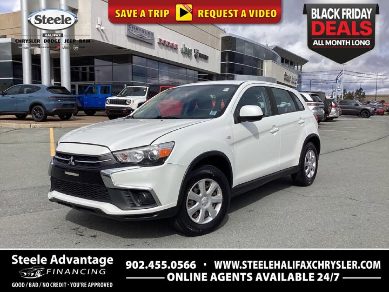 Used 2019 Mitsubishi RVR ES - HEATED CLOTH SEATS, POWER EQUIPMENT, BACK UP CAMERA, A/C, 10 YEAR WARRANTY for sale in Halifax, NS