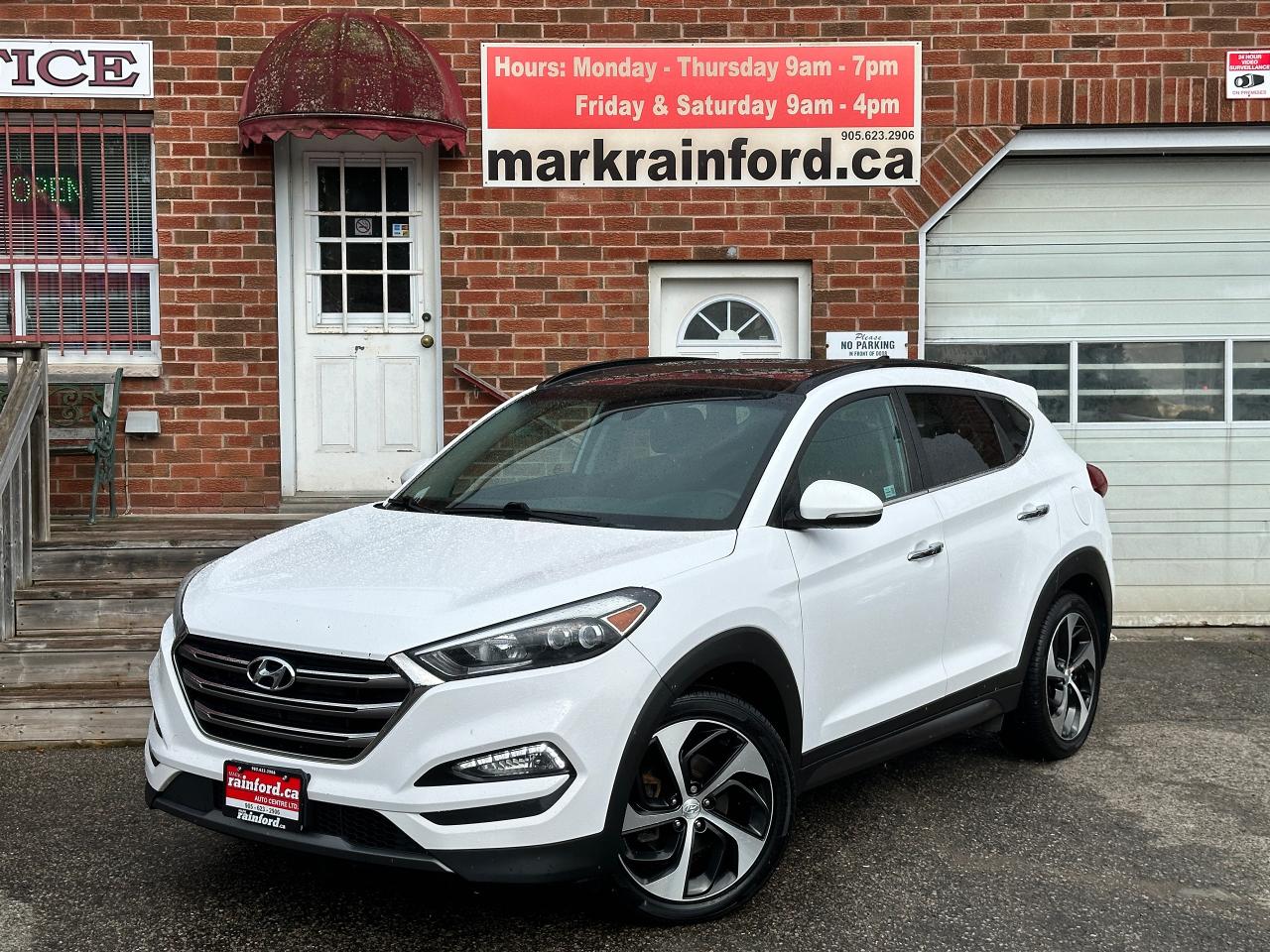 2016 Hyundai Tucson Ultimate AWD Panoramic HTD LTHR CarPlay NAV XM A/C