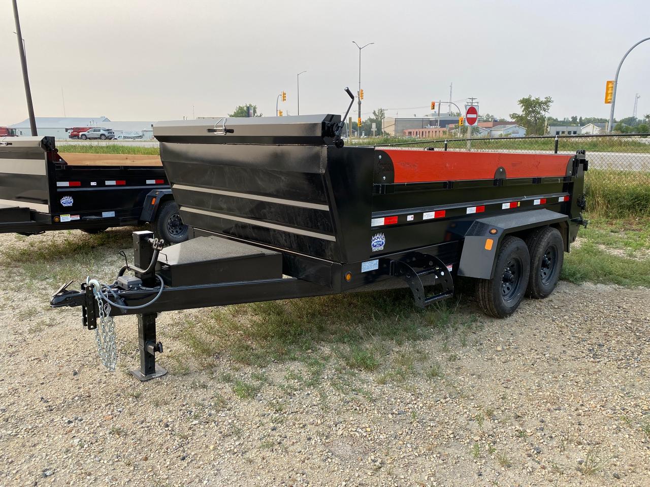 2025 Precision Dump Box Trailer 7' X 14' Precision Dump Trailer Photo1