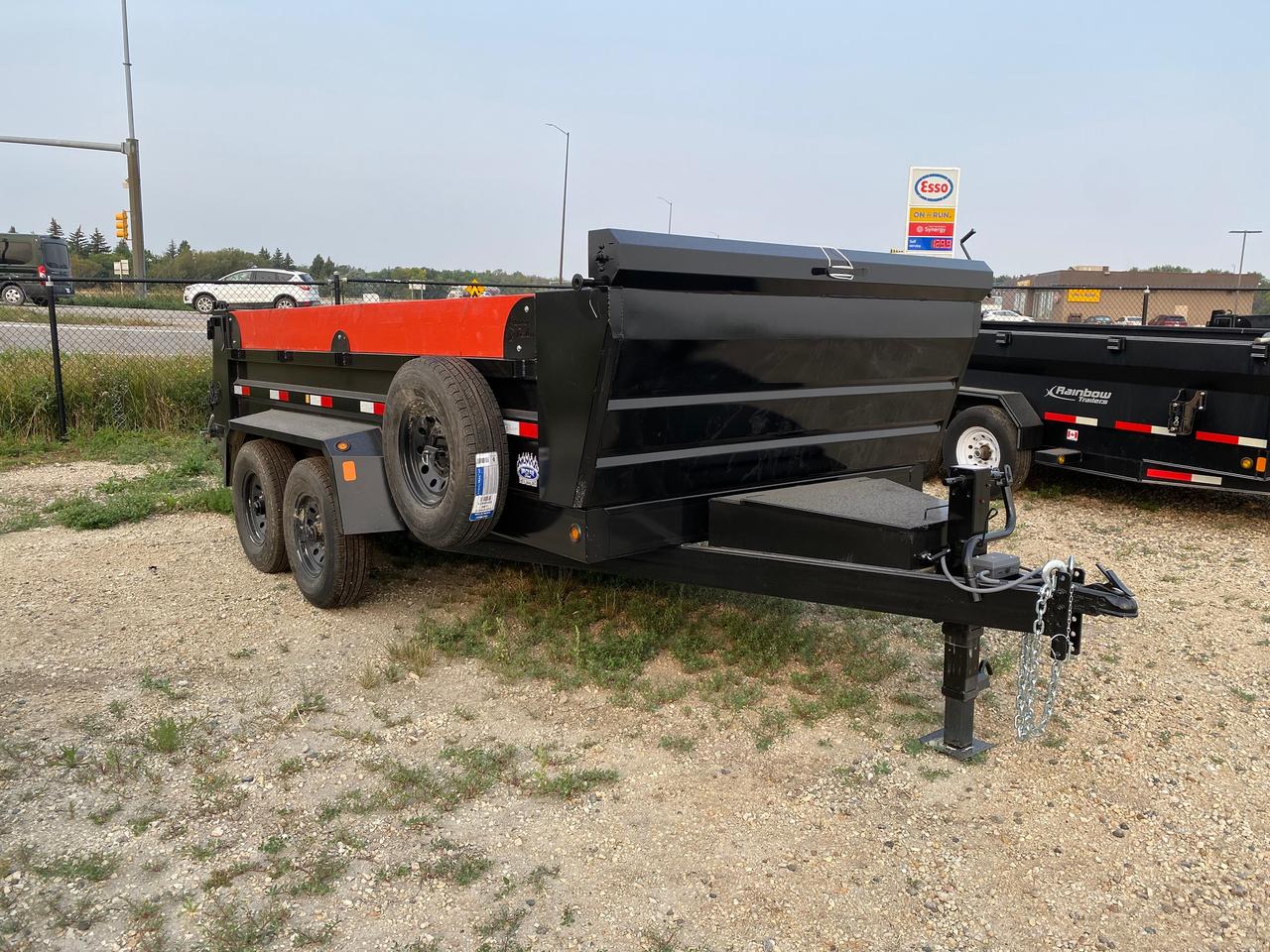 <p>14000# GVWR, steel frame, 2-7000 lb torflex axles, electric brakes, 6 slide in ramps voltflex wiring harness, LED lights, driver side step, a-frame tool box, 16 O/C crossmembers, 3 way tailgate, Nordic scissor hoist, 3/16 floor, 1/8 sides, heavy duty fenders, spare tire holder with lock, tarp. Stock# HH5204. For more info call Wilfs Elie Ford toll free 877-360-3673. Dealer# 0521</p>