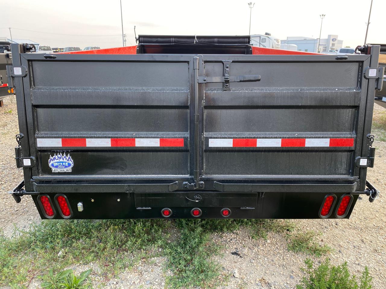 2025 Precision Dump Box Trailer 7' X 14' Precision Dump Trailer Photo4