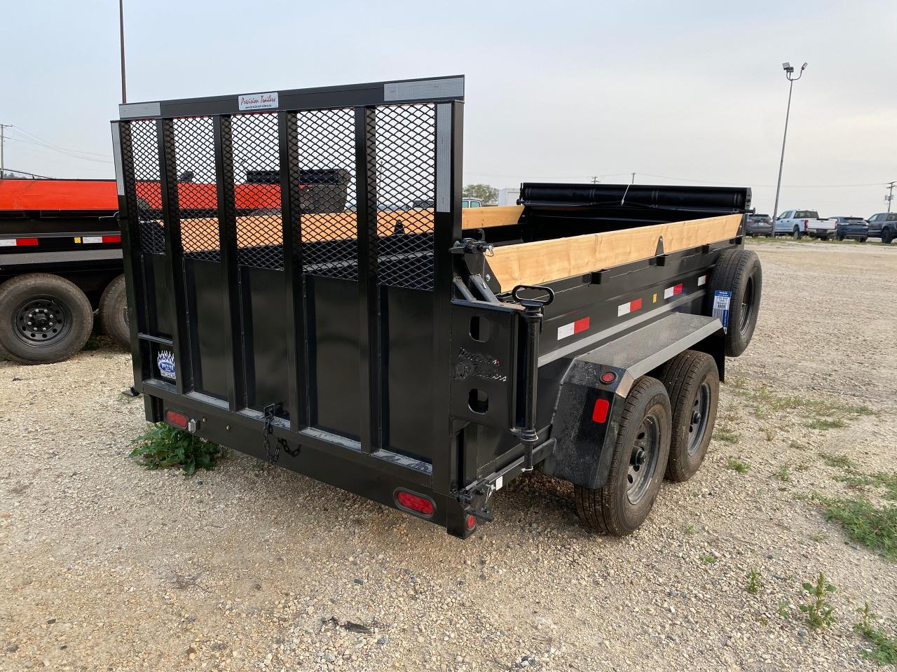 2025 Precision Dump Box Trailer 6' x 12' Precision Dump Photo