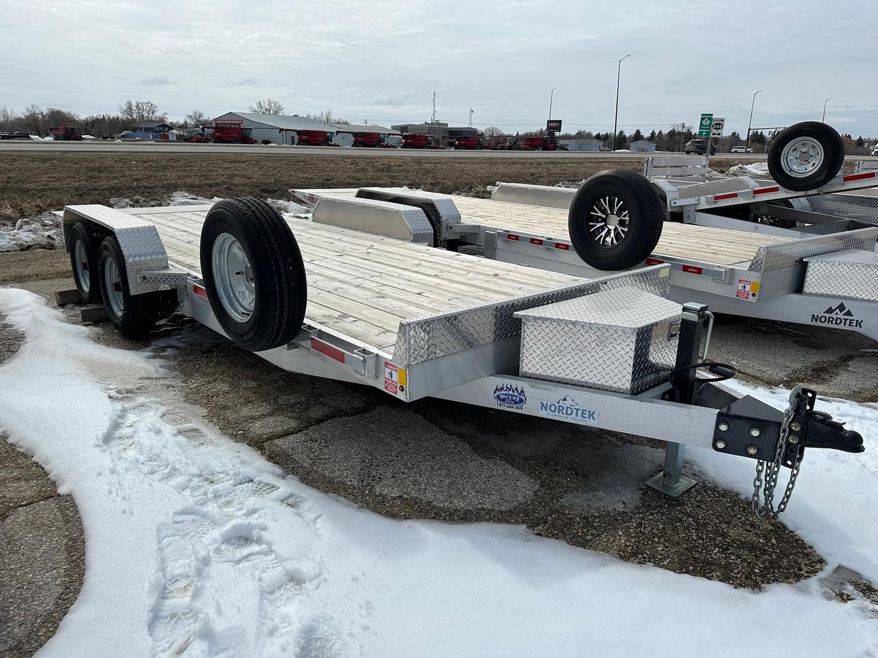 2025 Nordtek Tilting Open Deck 82" X 20' Nordtek Tilting Car Hauler Photo5