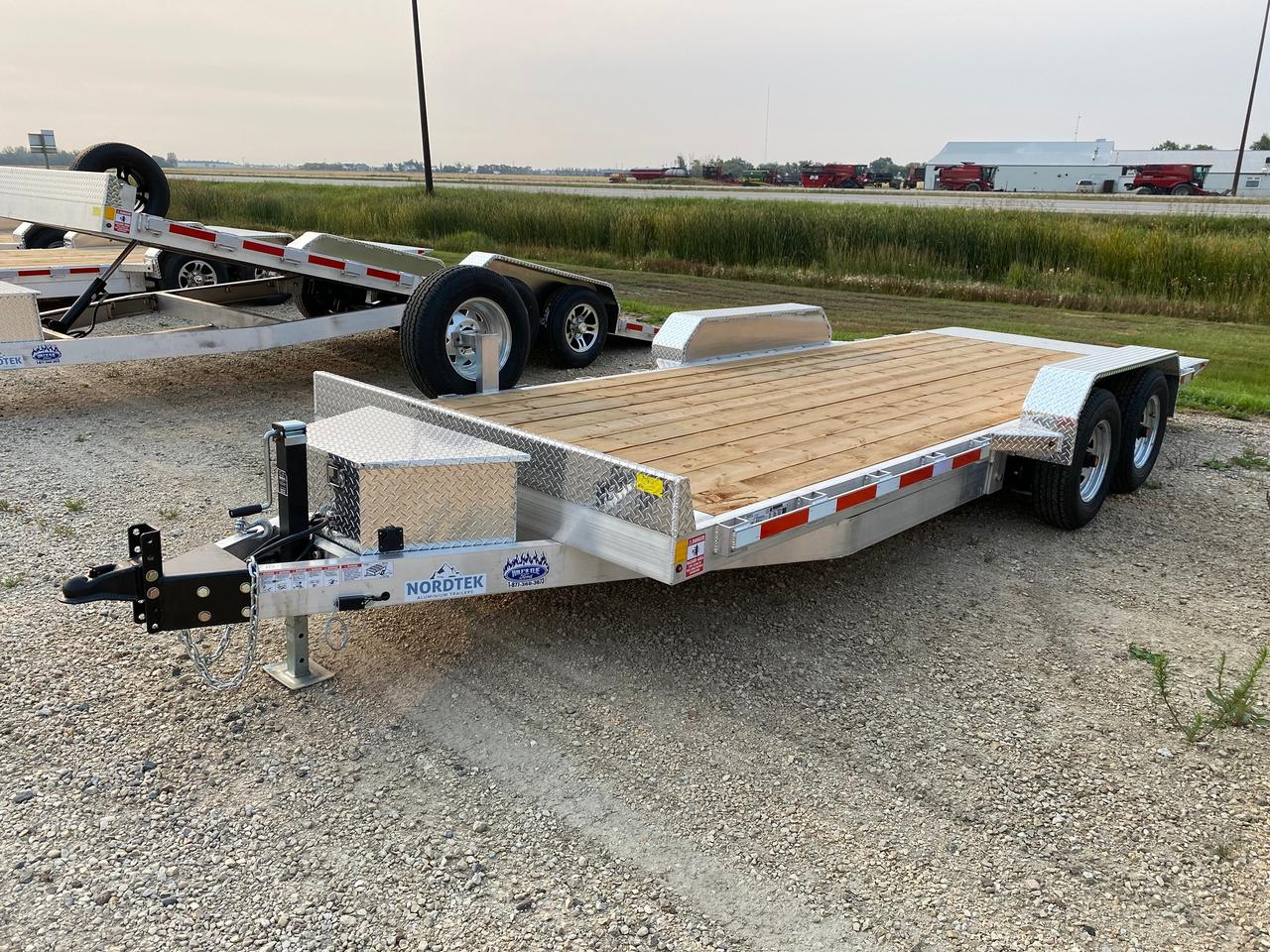 2025 Nordtek Tilting Open Deck 82" X 20' Nordtek Tilting Car Hauler Photo