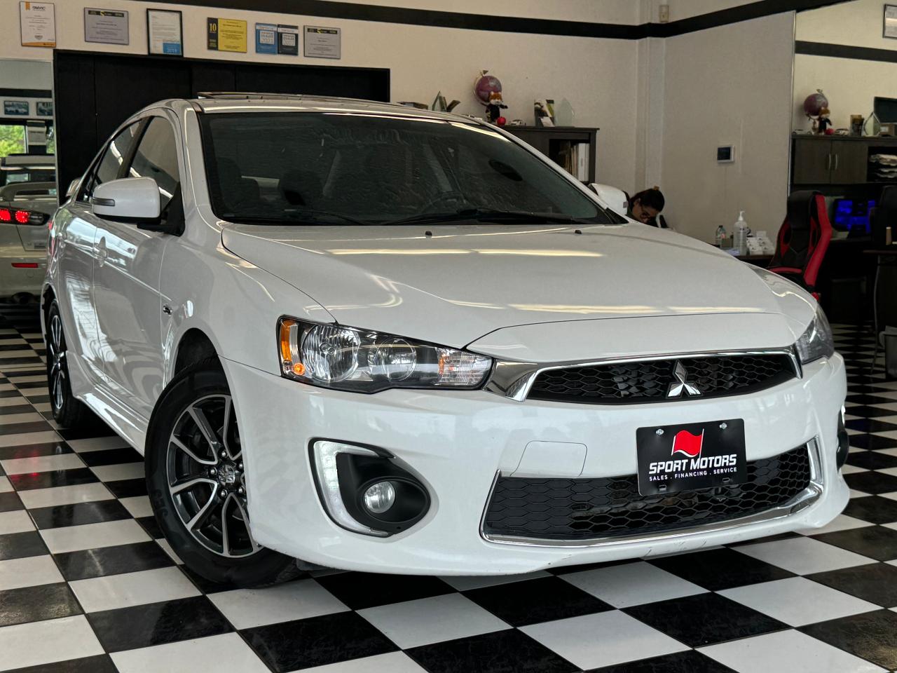 2016 Mitsubishi Lancer SE+Roof+Camera+Heated Seats+A/C+CLEAN CARFAX Photo16