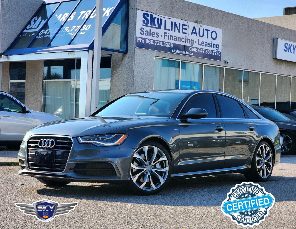 Used 2013 Audi A6 S Line quattro 3.0T Premium - NAVI | COOL SEATS | SUNROOF | 360 CAM for sale in Concord, ON