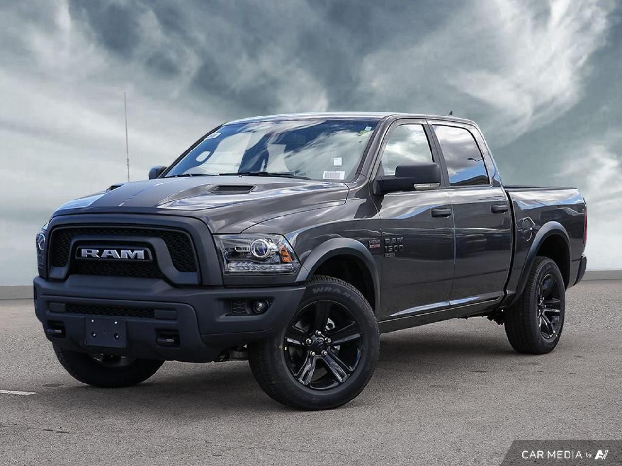 New 2024 RAM 1500 Classic WARLOCK | HEMI | 4X4 | 8.4 | HOOD | HTD STS & MORE for sale in Milton, ON