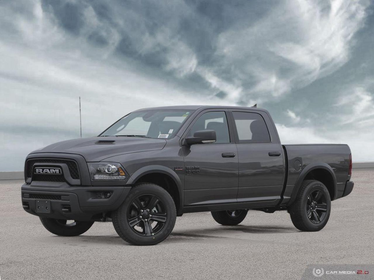 New 2024 RAM 1500 Classic WARLOCK | HEMI | 4X4 | 8.4 | HOOD | HTD STS & MORE for sale in Milton, ON