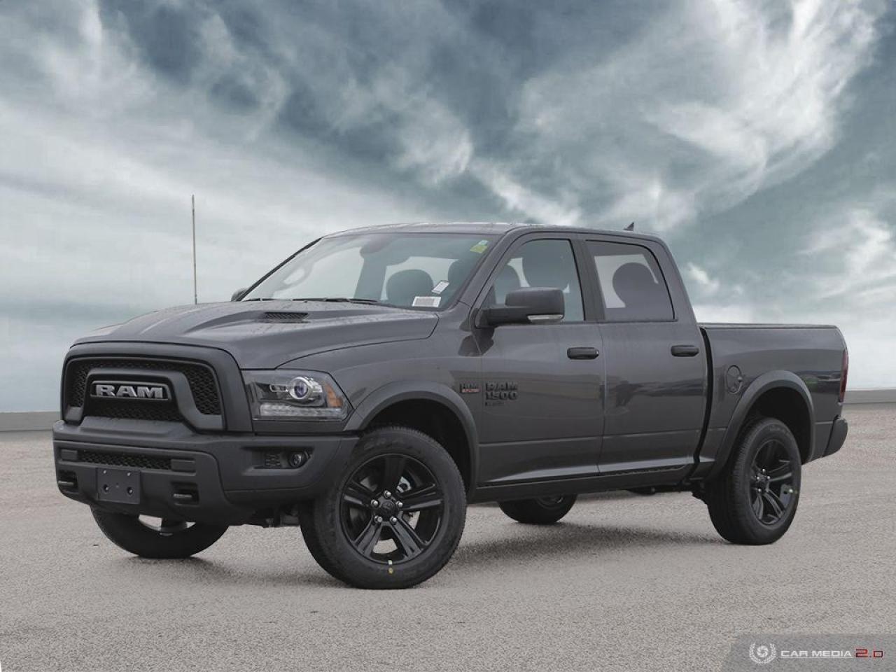 New 2024 RAM 1500 Classic WARLOCK | HEMI | 4X4 | 8.4 | HOOD | HTD STS & MORE for sale in Milton, ON